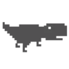 😤 Эмодзи «Dino Runner» для Telegram