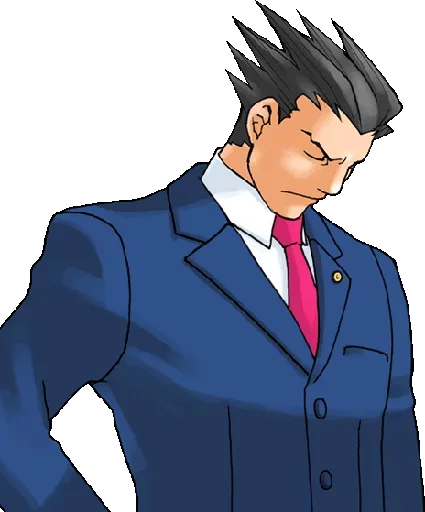 ⭕ Стикер «Ace Attorney ITA» для Telegram
