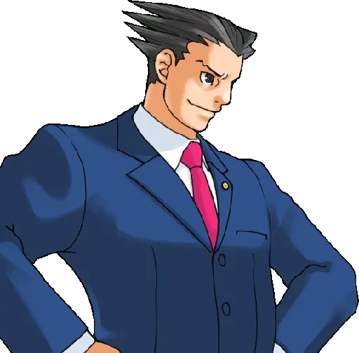😏 Стикер «Ace Attorney ITA» для Telegram