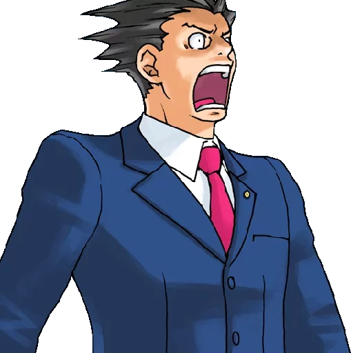 😱 Стикер «Ace Attorney ITA» для Telegram
