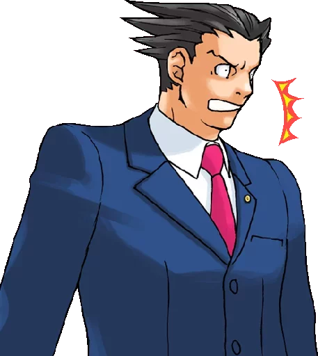 😲 Стикер «Ace Attorney ITA» для Telegram