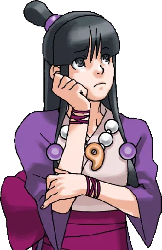 😕 Стикер «Ace Attorney ITA» для Telegram