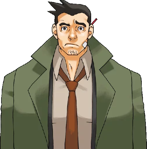 😕 Стикер «Ace Attorney ITA» для Telegram