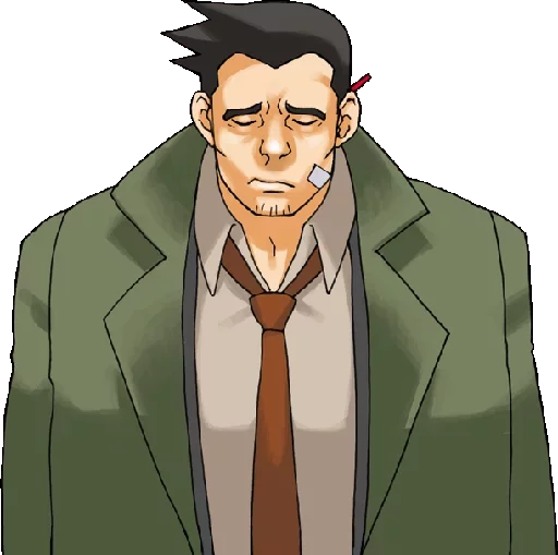 😔 Стикер «Ace Attorney ITA» для Telegram