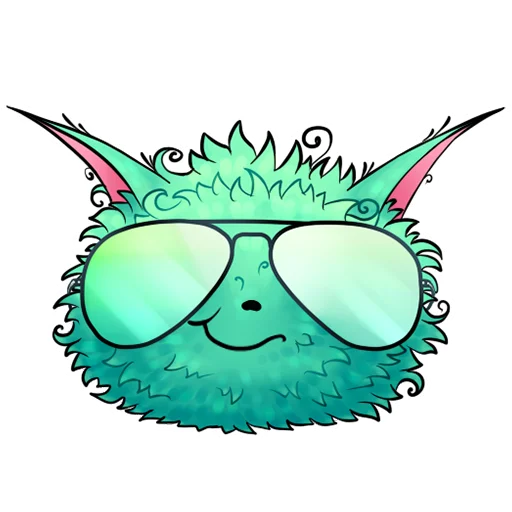 😎 Стикер «Трибблы» для Telegram