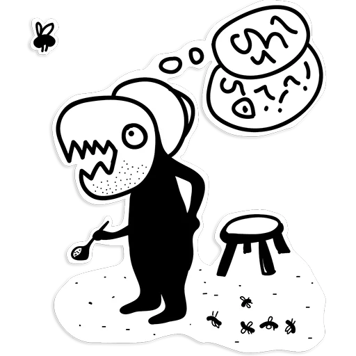 🐝 Стикер «Tribe Gyrus» для Telegram
