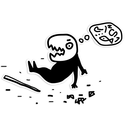 🎣 Стикер «Tribe Gyrus» для Telegram