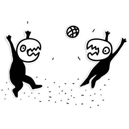 🏐 Стикер «Tribe Gyrus» для Telegram
