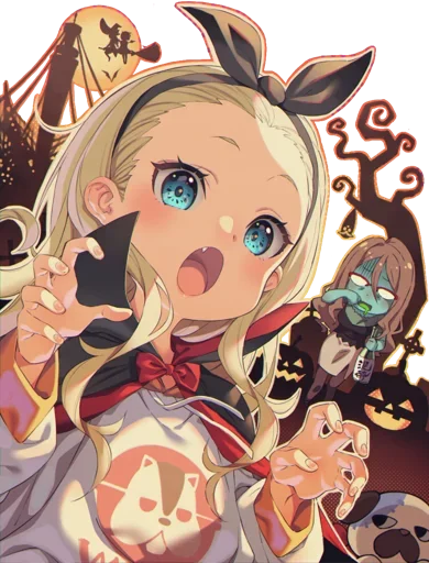 🎃 Стикер «Trick or Treat» для Telegram