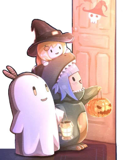 Стикерпак Trick or Treat для Telegram