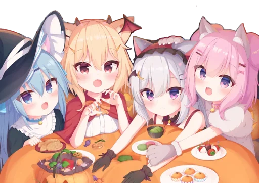 🎃 Стикер «Trick or Treat» для Telegram