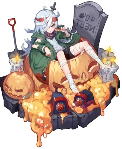 🎃 Стикер «Trick or Treat» для Telegram