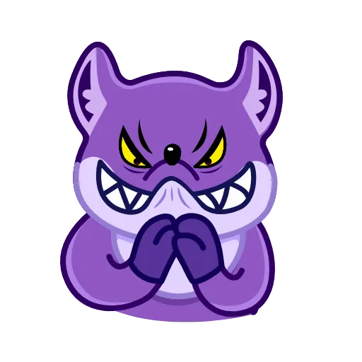 😈 Стикер «Feisty Fox» для Telegram