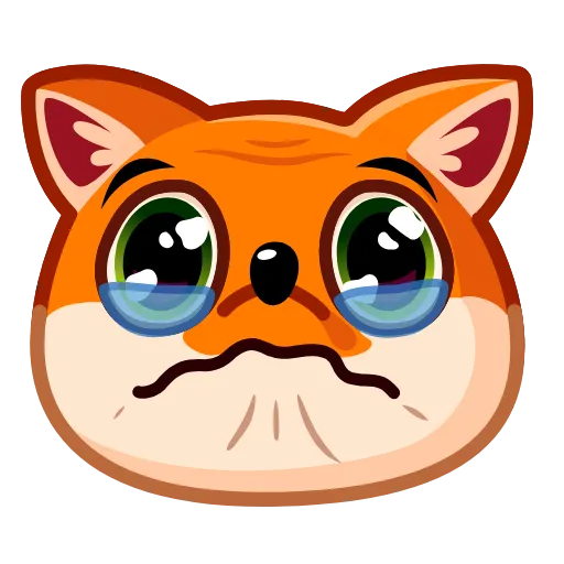 😭 Стикер «Feisty Fox» для Telegram
