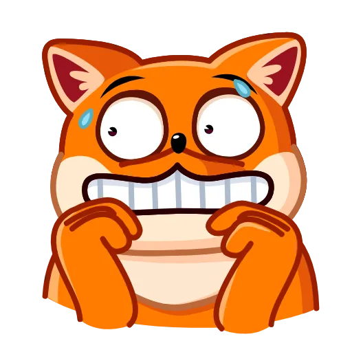 😨 Стикер «Feisty Fox» для Telegram