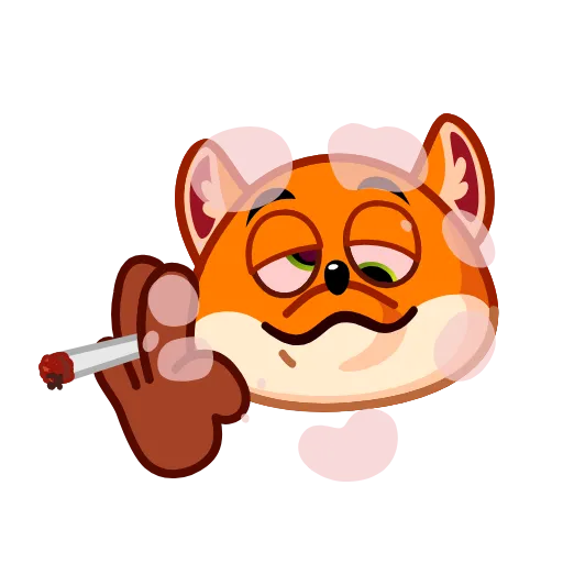 🥴 Стикер «Feisty Fox» для Telegram