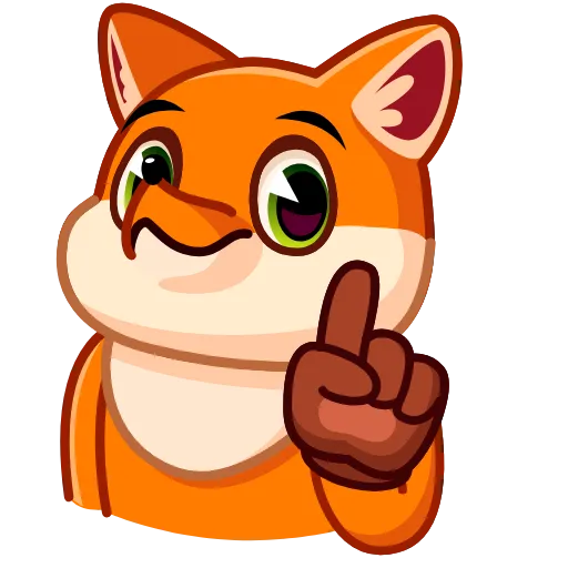 🙅‍♀️ Стикер «Feisty Fox» для Telegram
