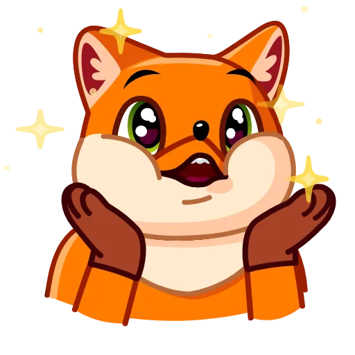 🤩 Стикер «Feisty Fox» для Telegram