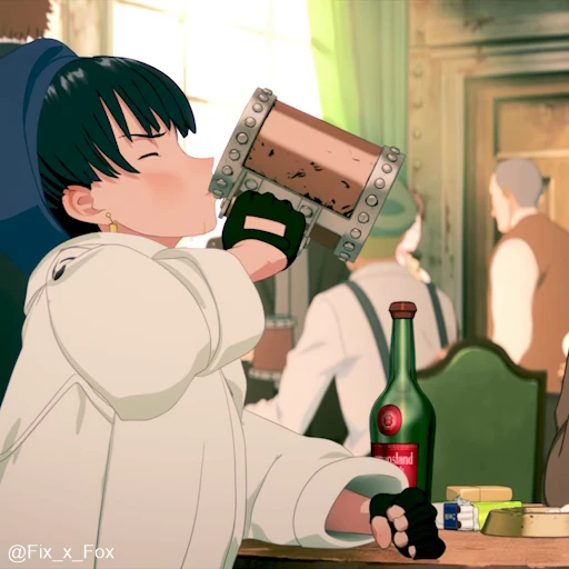 🍺 Стикер «Trigun Stampede» для Telegram