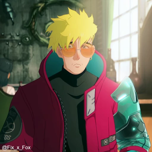 😱 Стикер «Trigun Stampede» для Telegram