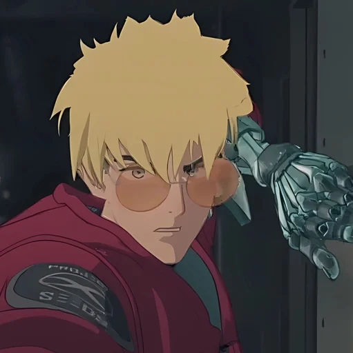 😠 Стикер «Trigun Stampede» для Telegram