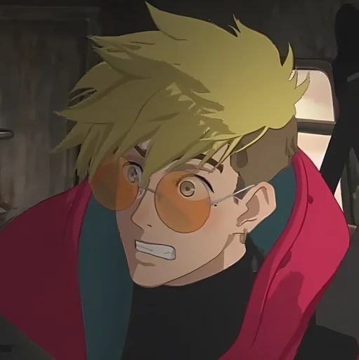 😬 Стикер «Trigun Stampede» для Telegram