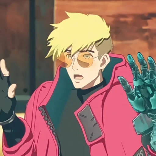 😧 Стикер «Trigun Stampede» для Telegram