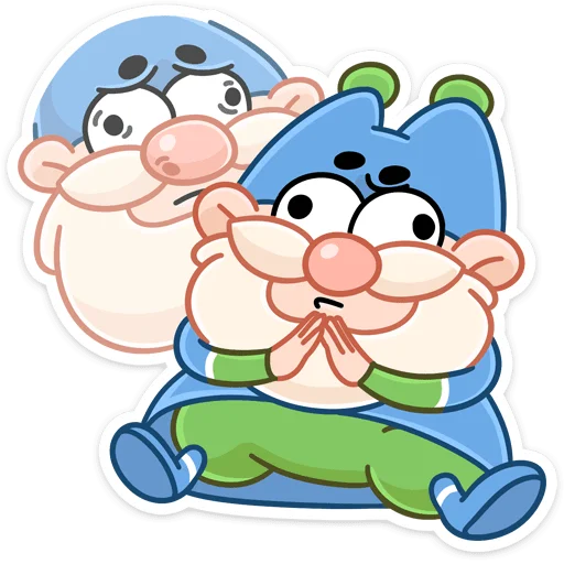 🤪 Стикер «Три О» для Telegram