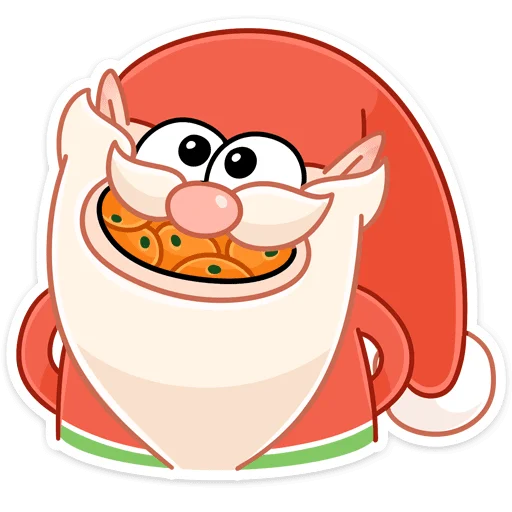 🍊 Стикер «Три О» для Telegram