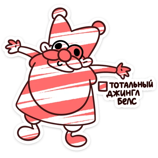 🤪 Стикер «Три О» для Telegram