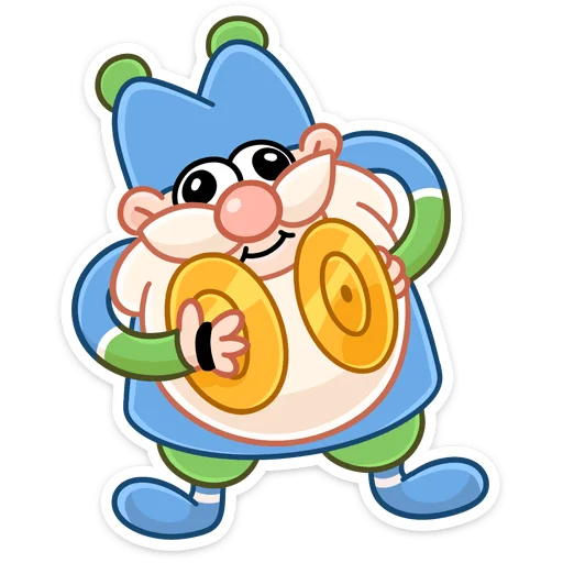 😱 Стикер «Три О» для Telegram