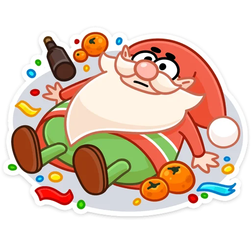 🍻 Стикер «Три О» для Telegram