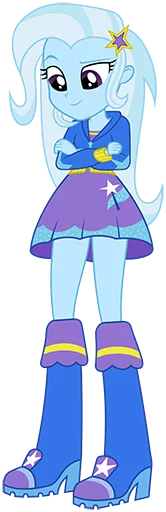 🙂 Стикер «Great & Powerful Trixie!» для Telegram