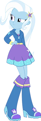 😑 Стикер «Great & Powerful Trixie!» для Telegram