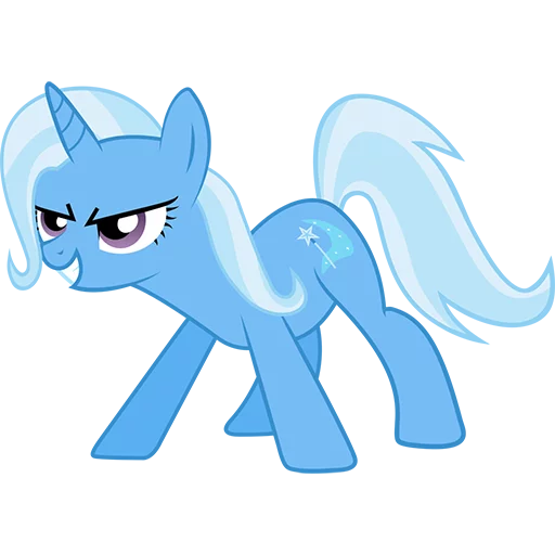 😈 Стикер «Great & Powerful Trixie!» для Telegram