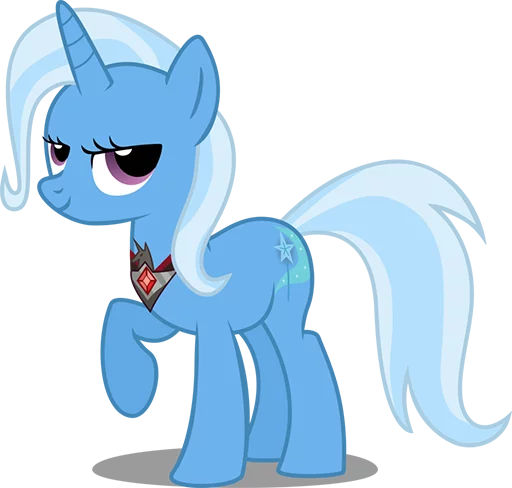 😏 Стикер «Great & Powerful Trixie!» для Telegram