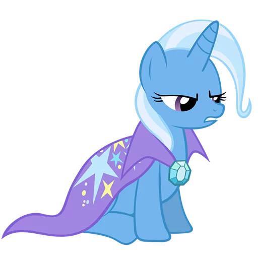 😑 Стикер «Great & Powerful Trixie!» для Telegram
