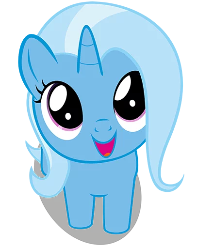 🙃 Стикер «Great & Powerful Trixie!» для Telegram