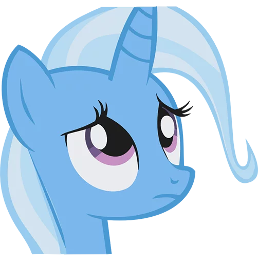 😢 Стикер «Great & Powerful Trixie!» для Telegram