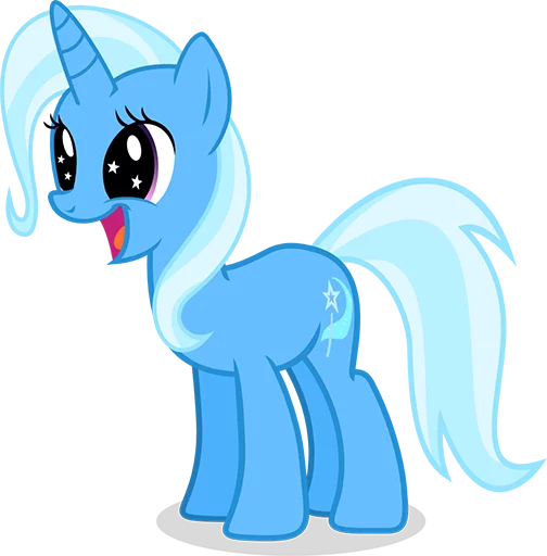 😍 Стикер «Great & Powerful Trixie!» для Telegram