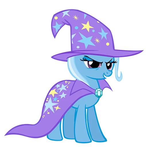 Стикерпак Great & Powerful Trixie! для Telegram