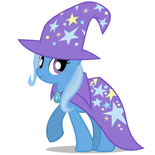 😊 Стикер «Great & Powerful Trixie!» для Telegram