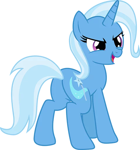 😜 Стикер «Great & Powerful Trixie!» для Telegram