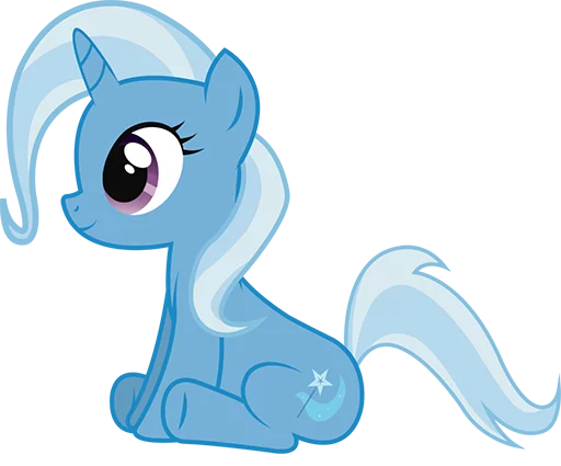 😗 Стикер «Great & Powerful Trixie!» для Telegram