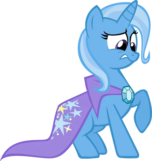 😰 Стикер «Great & Powerful Trixie!» для Telegram
