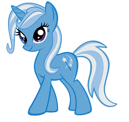 😘 Стикер «Great & Powerful Trixie!» для Telegram