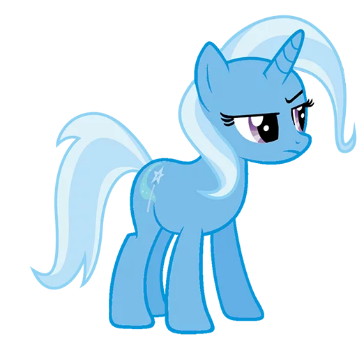 😒 Стикер «Great & Powerful Trixie!» для Telegram