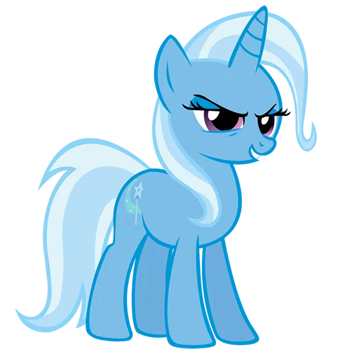😈 Стикер «Great & Powerful Trixie!» для Telegram