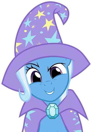 😼 Стикер «Great & Powerful Trixie!» для Telegram