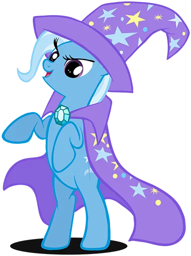 😈 Стикер «Great & Powerful Trixie!» для Telegram